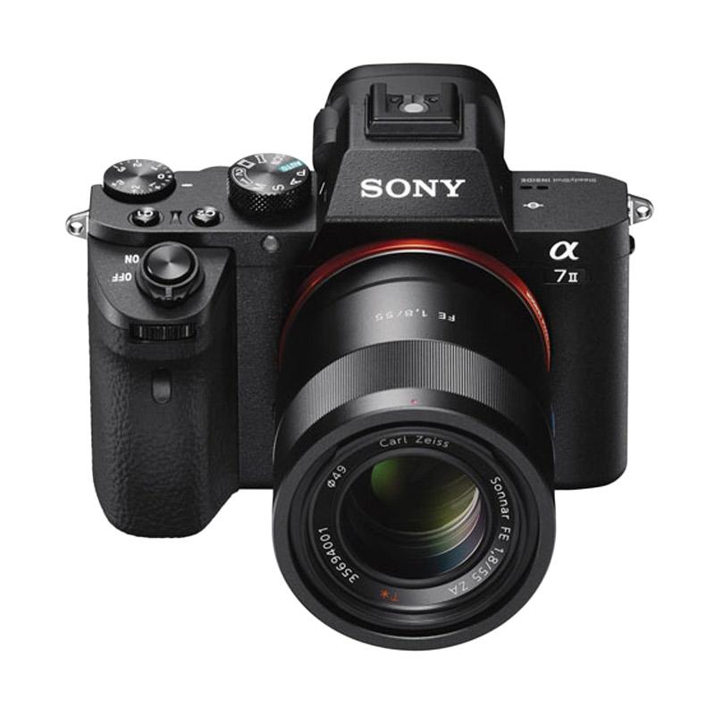 Sony A ILCE 7M2 with Lens SEL 55mm f/1.8Z Kamera Mirrorless