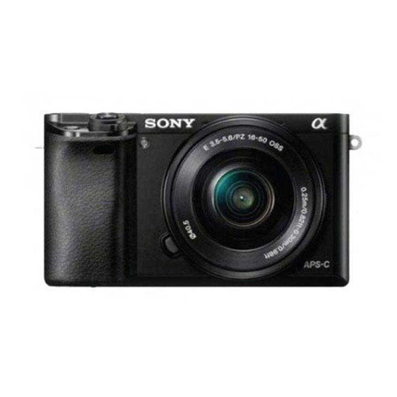 Sony Alpha A6000 KIT Lens 16-50mm Digital Kamera Mirrorless [Black]