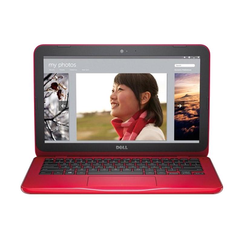 DELL Inspiron 11-3162-N3060 Notebook - Red [DualCore N3060/2GB/500GB/11.6Inch/Dos]