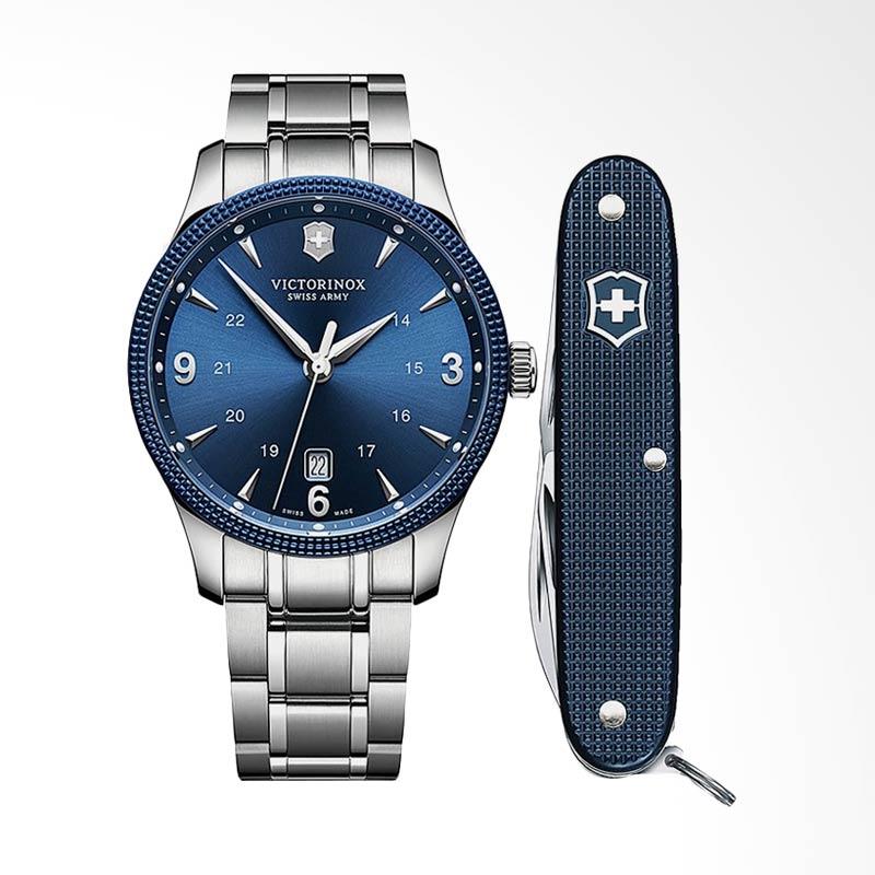 Victorinox Swiss Army Alliance Jam Tangan Pria Silver 241711.1