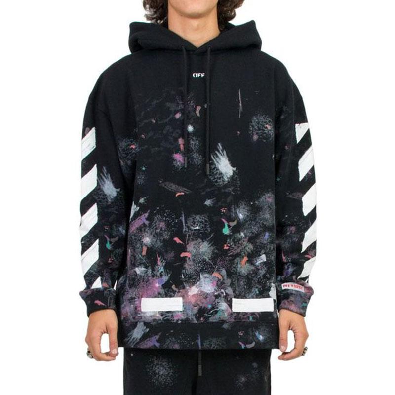 Off white shop galaxy hoodie sizing
