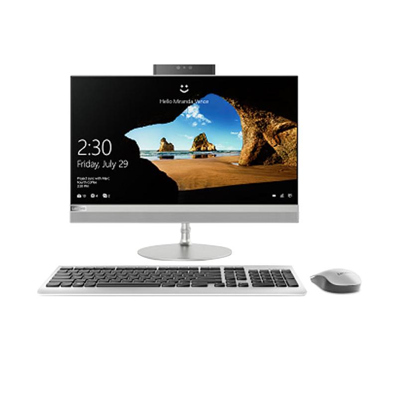 Lenovo AIO 520-22IKU F0D50009ID Desktop PC - Gray [i5-7200U/4/1TB/21.5 Inch]