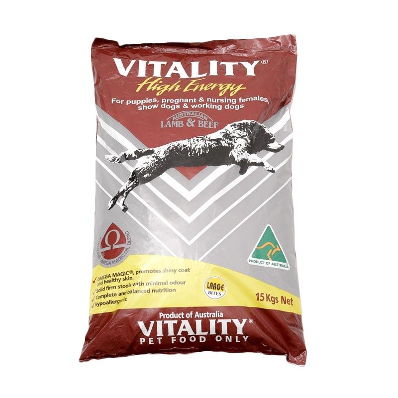 Jual Vitality Premium High Energy Dog Food Makanan Untuk Anjing Aktif 15 Kg Terbaru November 2021 Harga Murah Kualitas Terjamin Blibli