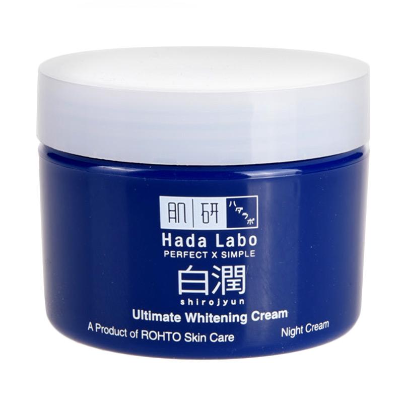hada labo whitening night cream
