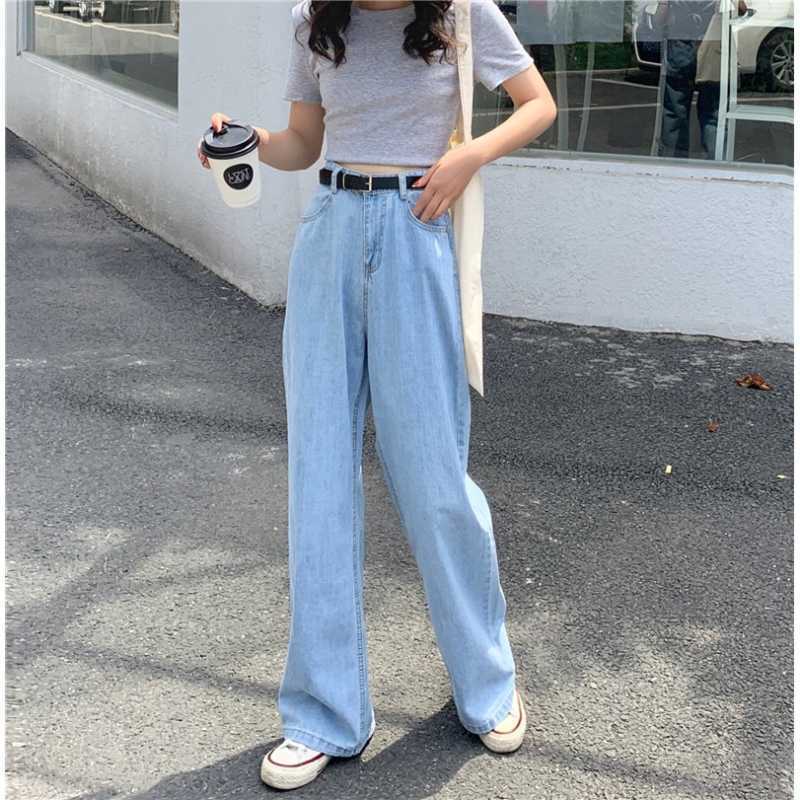 Celana Kulot Jeans HW Jeans Wanita 
