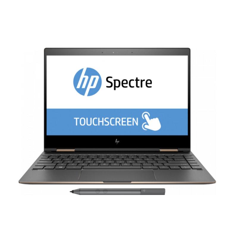 HP Spectre X360 13-AE518TU Notebook- Ash Gold [i5-8250U QUAD CORE TURBO  BOOST TO SSD TOUCH FHD/ W10] GARANSI  RESMI