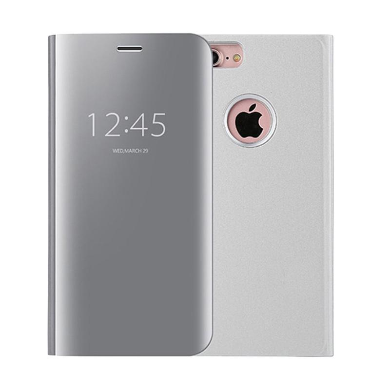 Jual Oem Clear View Standing Cover Casing For Iphone 6 Plus Or 6s