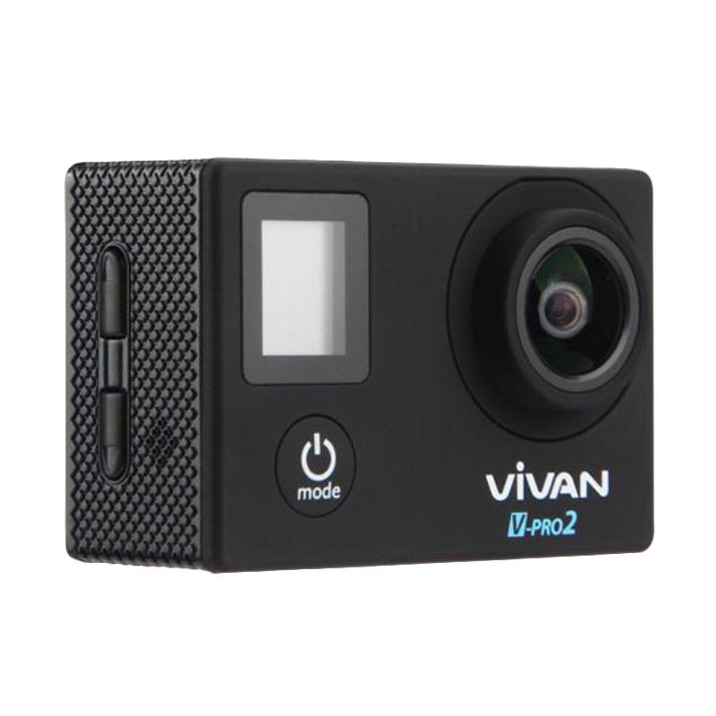 Jual Vivan V Pro2 4k 2 Lcd Waterproof Sports Action Camera Black