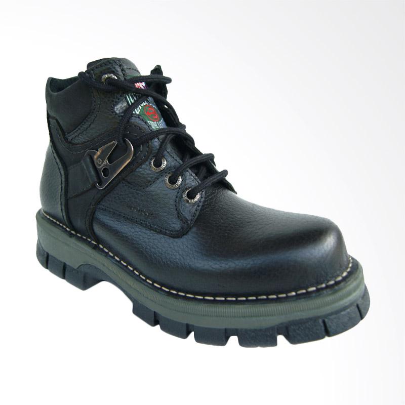 borsa stout sepatu boot pria black