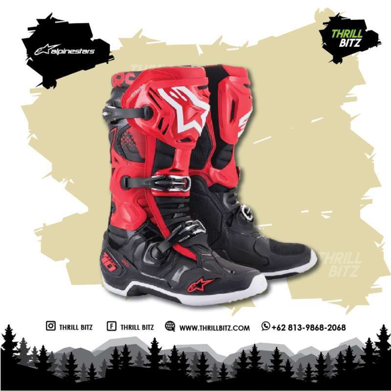 Harga alpinestar tech 10 top