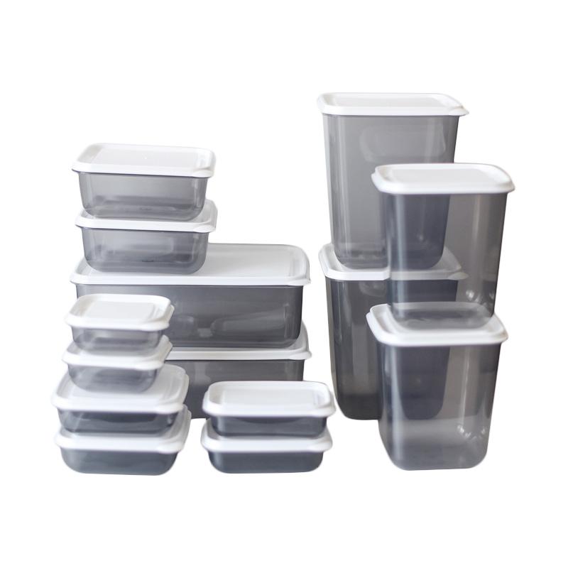 ... 7g Premium 14 Buah Tempat Penyimpanan Source · Kelebihan Kekurangan Calista Otaru Smoke Sealware Set Tempat Penyimpanan Makanan Putih 14 Pcs