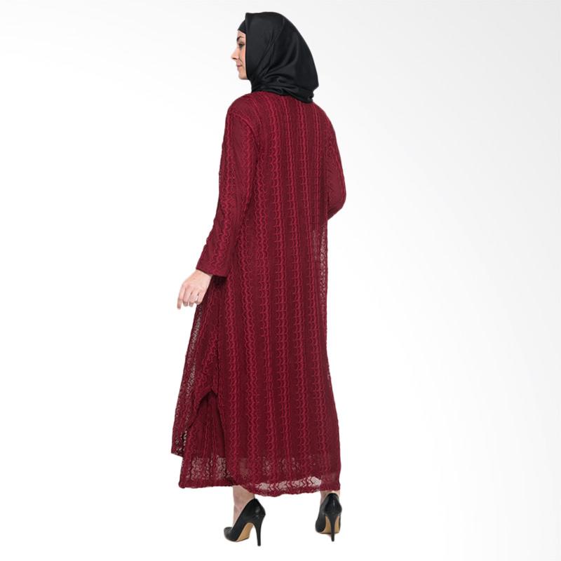 Jual Kasa Heritage Latifah Dress Muslim Wanita Majestic Red Online Agustus 2020 Blibli Com