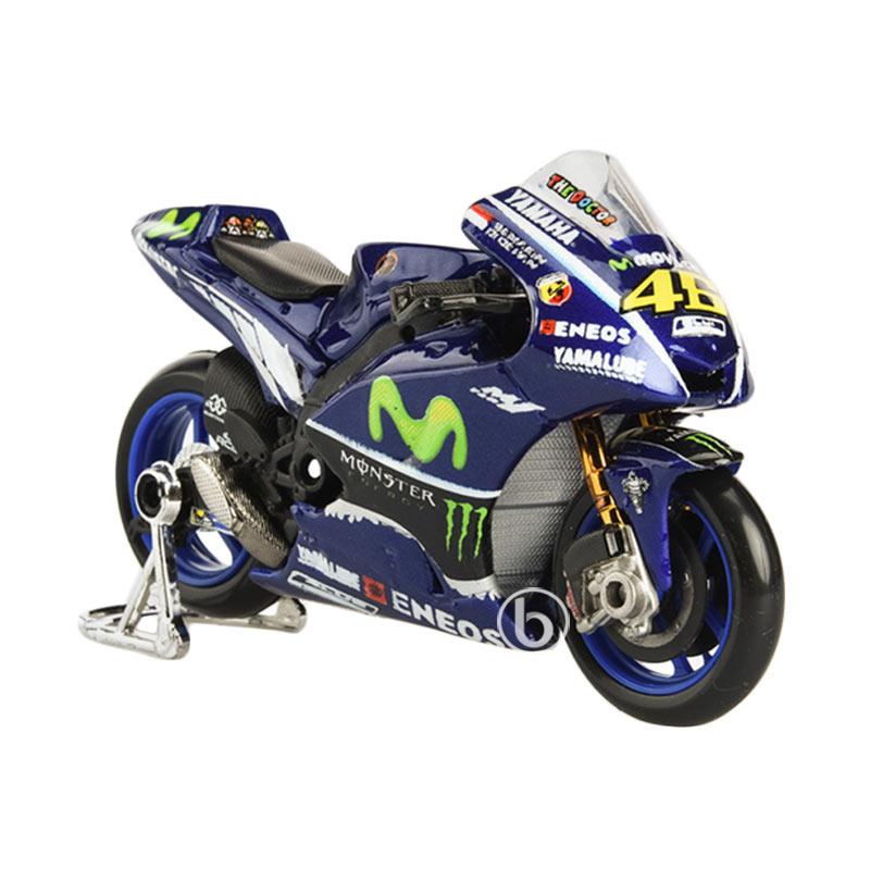 Jual Maisto Yamaha Factory Racing No 46 Valentino Rossi 2017 1 18 Online Oktober 2020 Blibli Com