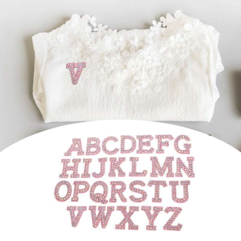 Alphabet Patches Sew On Letter Applique 