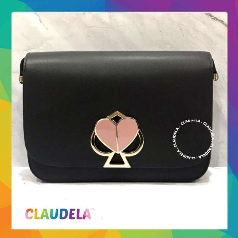 Jual KATE SPADE Nicola Twistlock Medium In Black di Seller