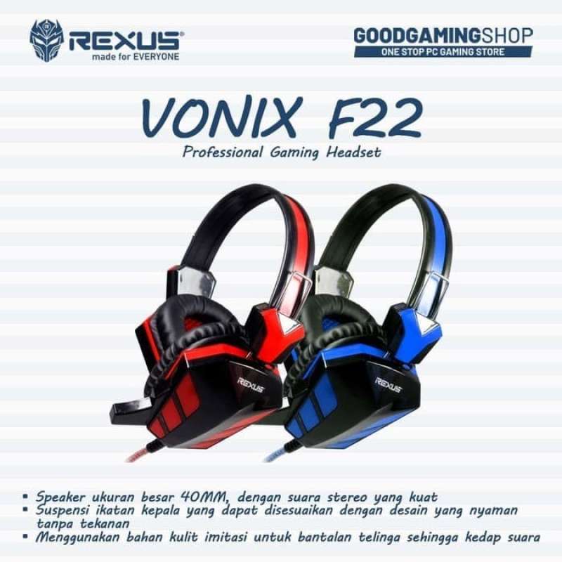 Headphone rexus 2025 f22