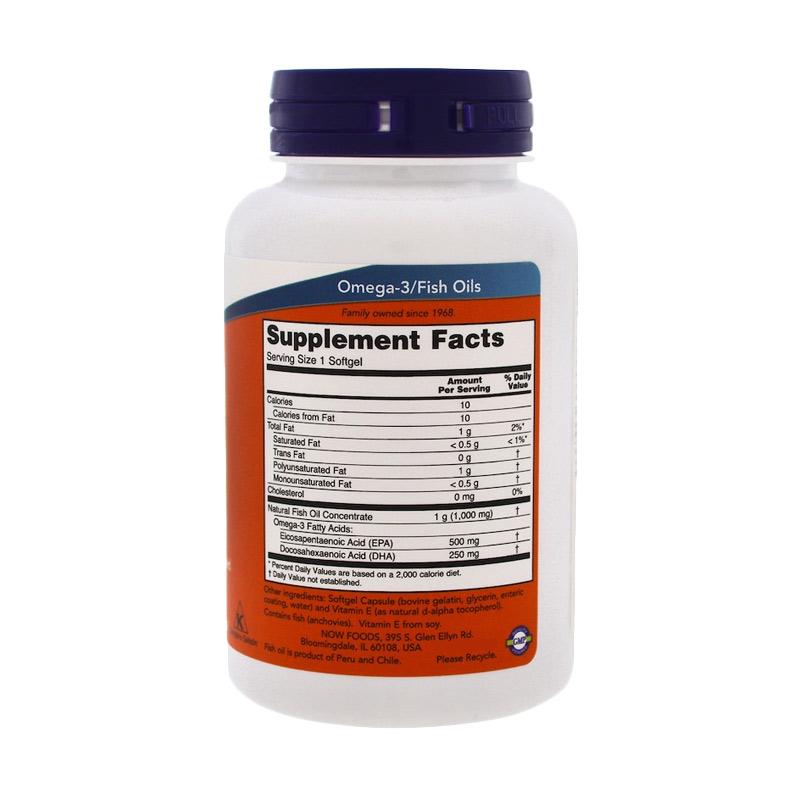 Promo Now Foods Ultra Omega-3 500 EPA/250 DHA Supplement [90 Softgels] di  Seller SEHAT UTAMA SEJAHTERA - Kota Surabaya, Jawa Timur | Blibli