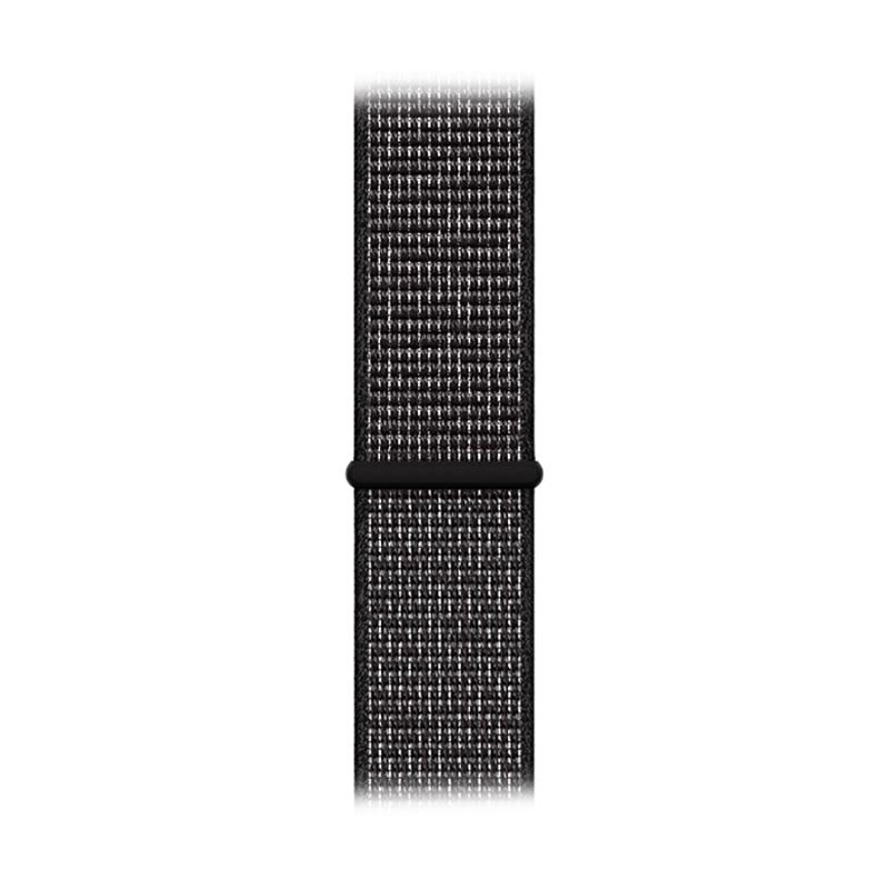 apple watch nike  space grey aluminium case with black nike sport loop