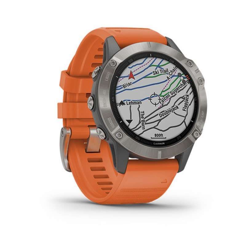 JUAL Garmin Fenix 6X Pro Solar - Titanium Carbon Gray DLC with DLC Titanium  Bracelet | Harga \u0026 Spesifikasi | Dronestore.id