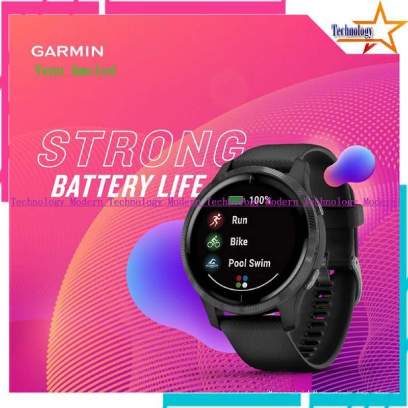 Tangan Garmin Venu Amoled Support Wifi 