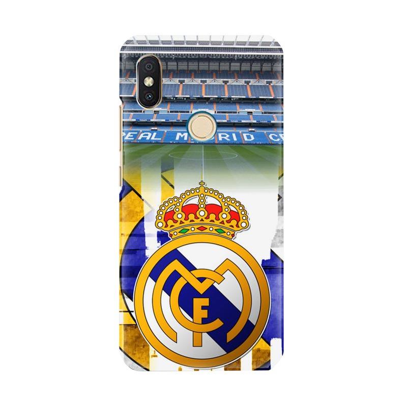 Jual Flazzstore Real Madrid Logo Wallpaper X3102 Premium Casing For Xiaomi Redmi 6 Pro Online Agustus 2020 Blibli Com