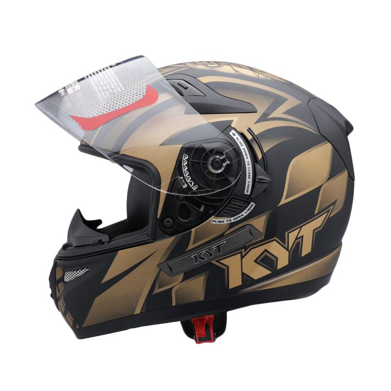 Jual Kyt K2 Rider Se World Gp Ready Helm Full Face L Gold Black
