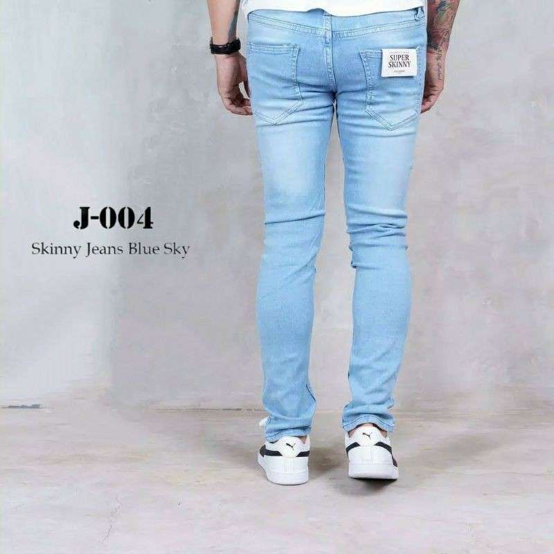 Promo Celana Jeans Biru Muda Skinny 