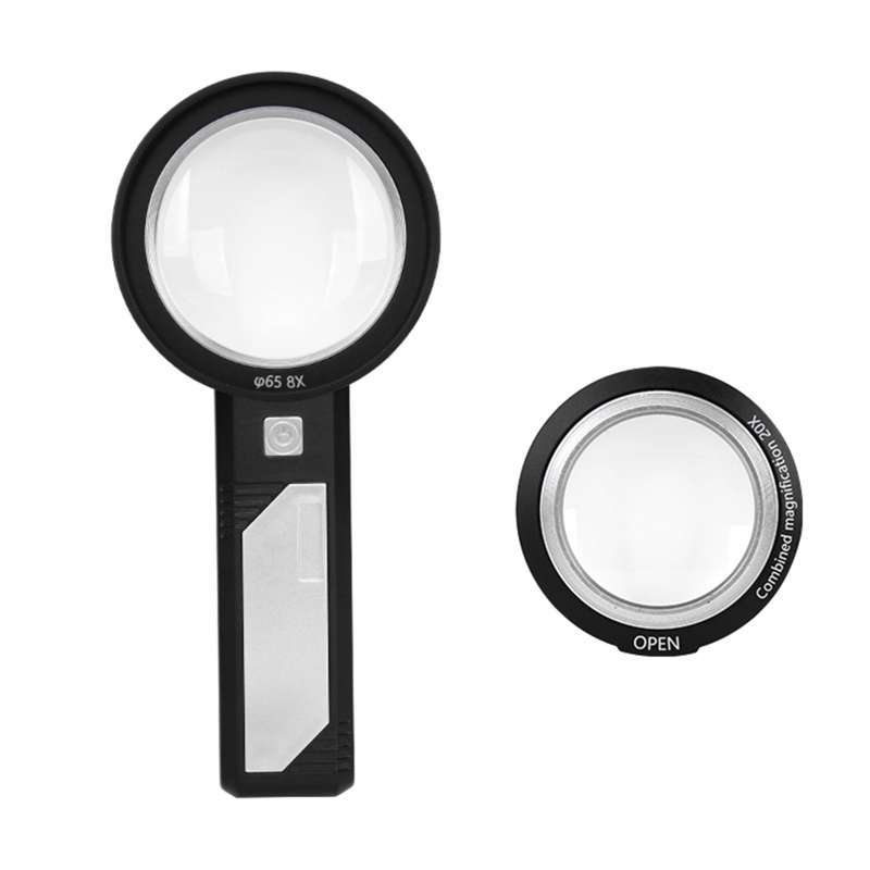 Promo Magnifying Glass with Light with 2 Lens 6 LED for Inspection 2265 50 20X Diskon 23% di Seller Homyl - China | Blibli