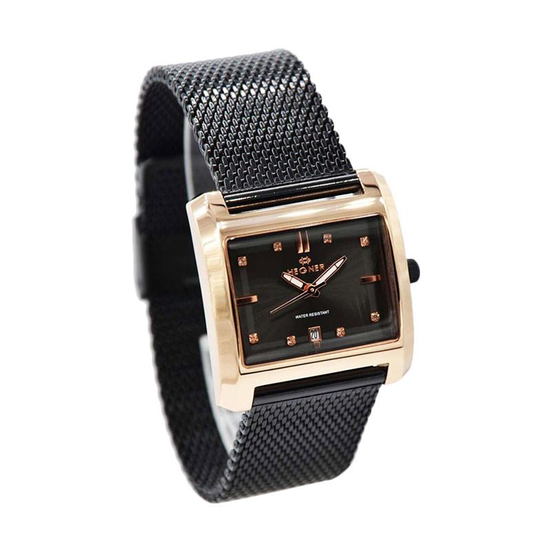 Hegner AJS286D32RG423LR Analog Date Sand Chain Jam Tangan Wanita