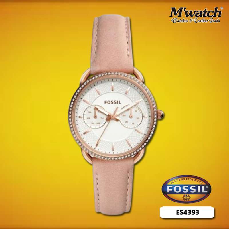 Jual Fossil ES4393 Tailor Jam Tangan Wanita Beige di Seller