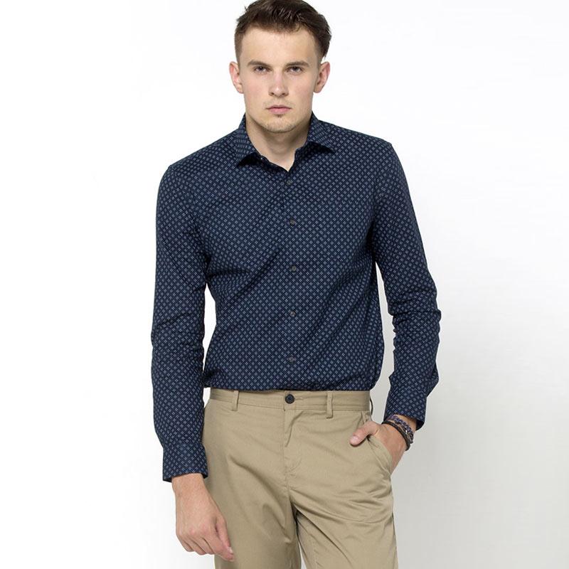Long Sleeves Shirt Kemeja Pria 