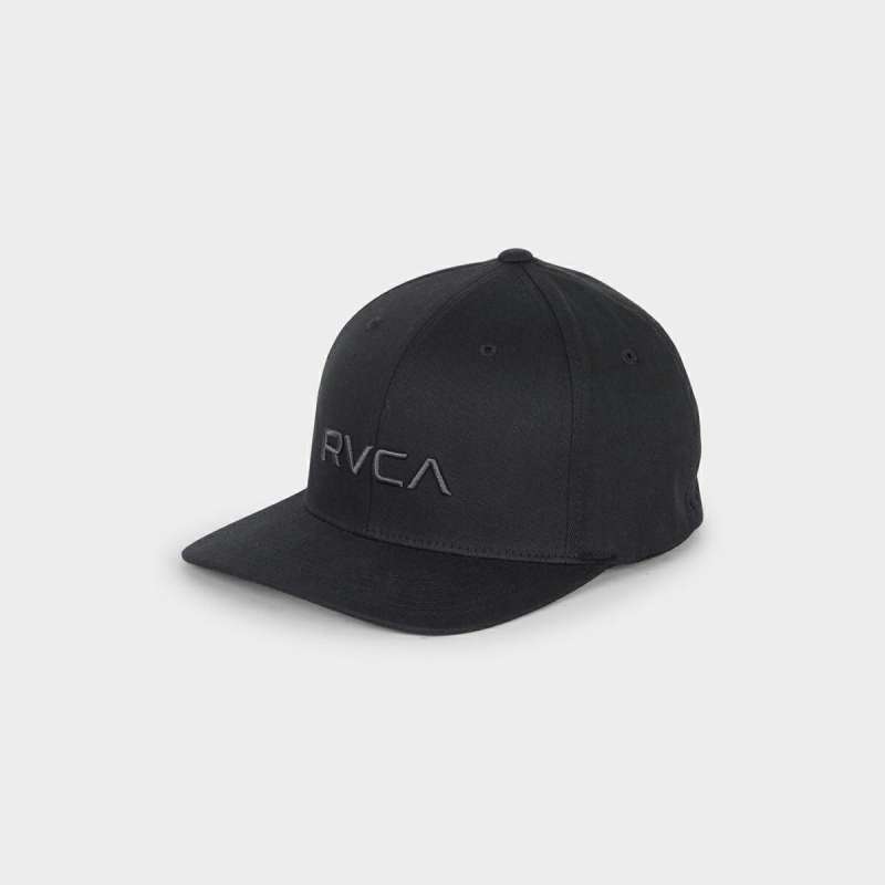 Promo RVCA Flex Fit Cap Topi Pria - S-M 