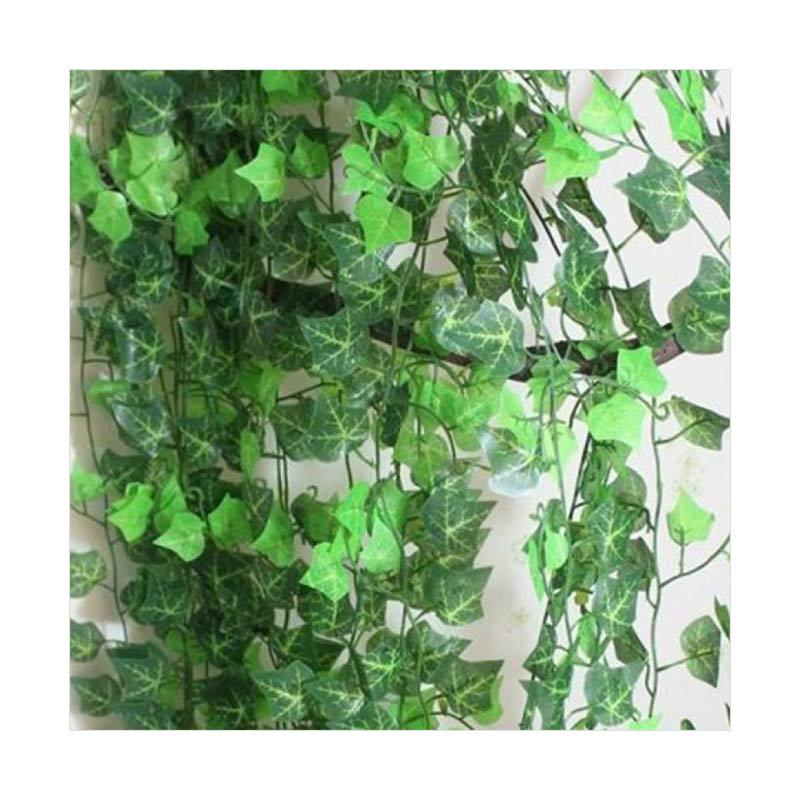 Jual Bluelans Artificial Ivy Leaf Garland Plants Vine Fake Foliage