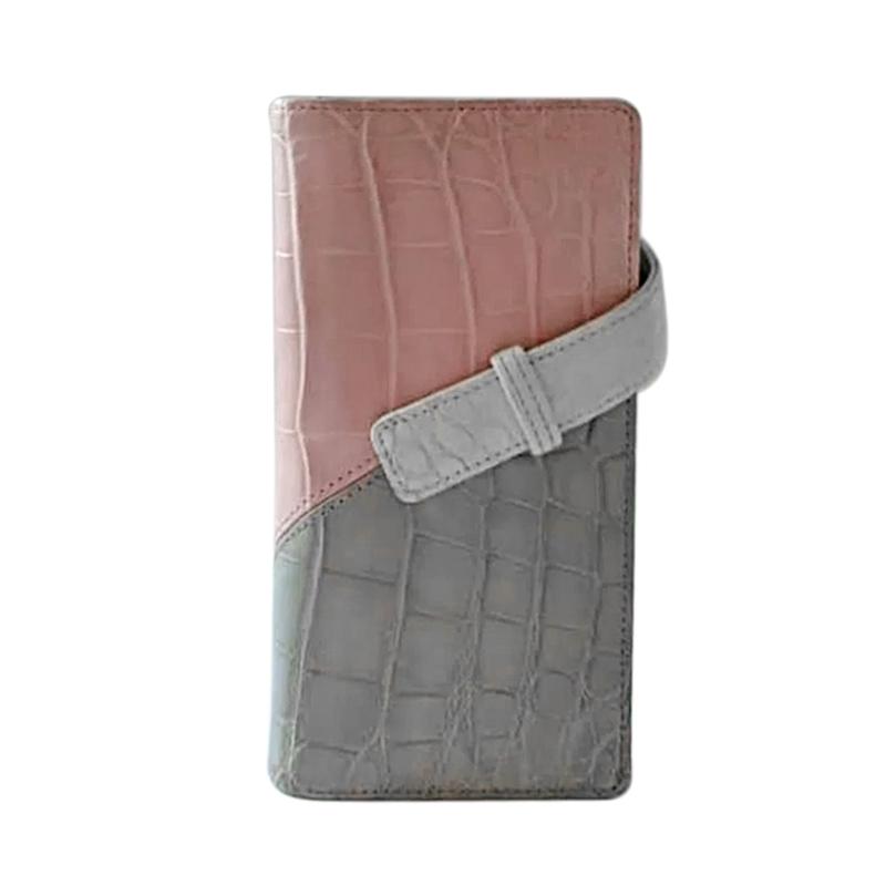 Jual Novaecroco Nclw4 3 Warna Kulit Buaya Dompet Panjang Wanita Online November 2020 Blibli