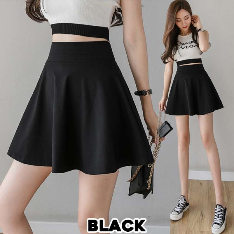 Promo Gratis Ongkir Bubble Flare Skirt 
