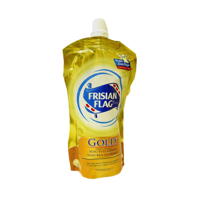 Jual Frisian Flag Bendera Putih Gold Susu Kental Manis 200 Ml Pouch Murah Mei 2021 Blibli