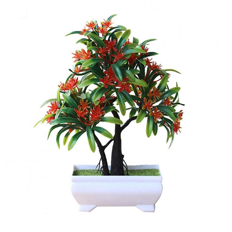 Jual Bluelans Garden Decoration Artificial Bonsai Plant Tree Flower Ornament Home Decor Type 2 1 Pcs Online Desember 2020 Blibli
