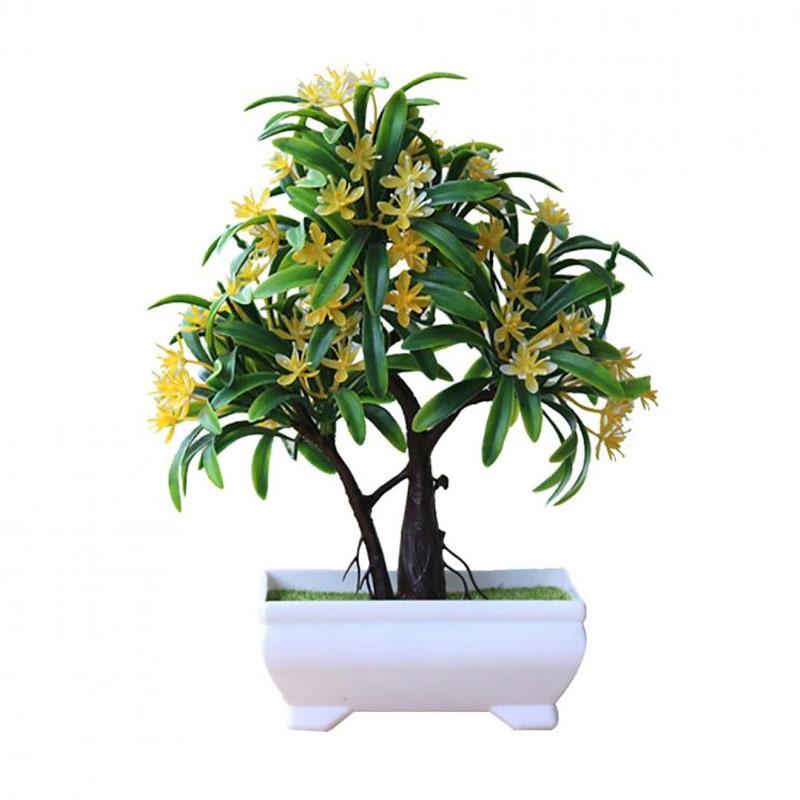 Jual Bluelans Garden Decoration Artificial Bonsai Plant Tree Flower Ornament Home Decor Type 2 1 Pcs Online September 2020 Blibli Com