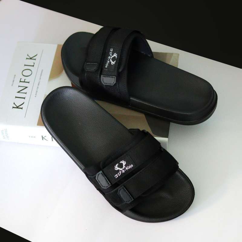 Promo Sandal Pria Casual Sandal Selop Pria Karet Sandal Slip On