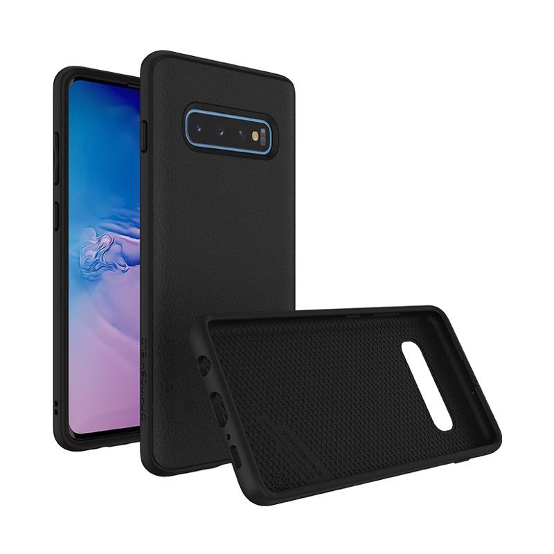 RhinoShield Solidsuit Casing for Samsung Galaxy S10 Plus Leather Black  [Original]