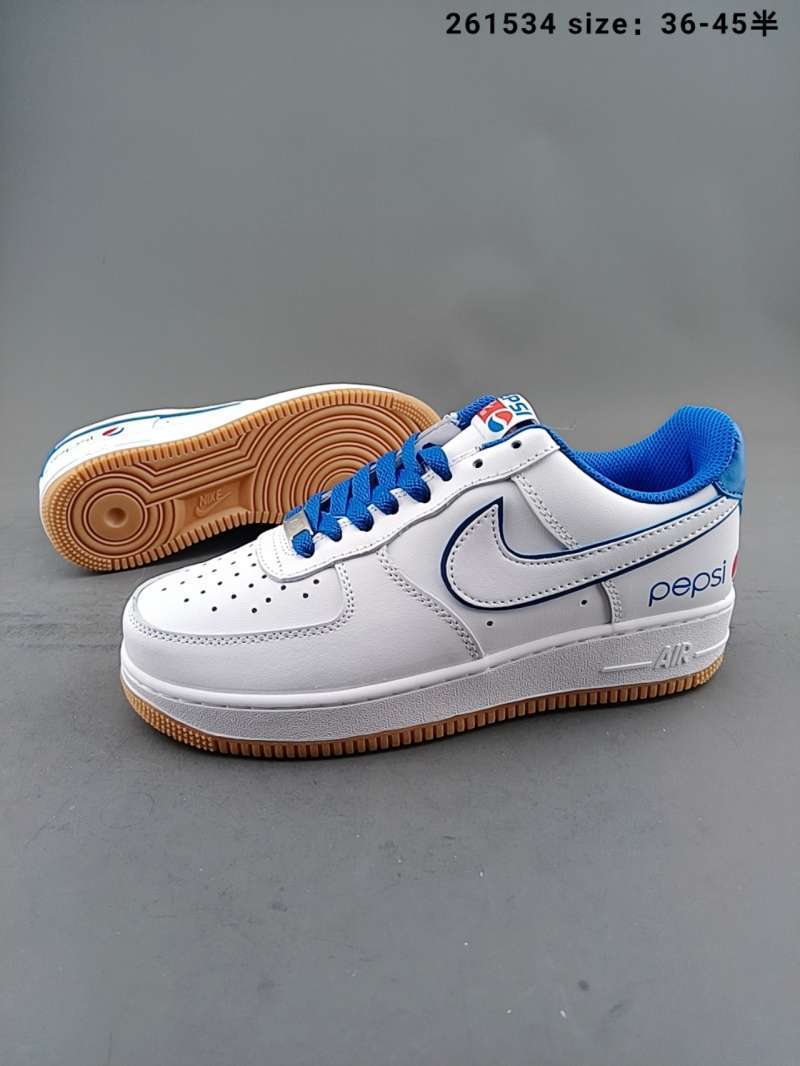 Jual Nike air Force1 low Pepsi Cola and 