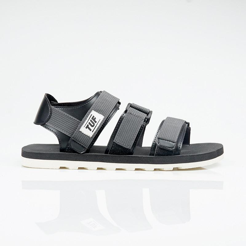 Jual FS Tuf Shoes Rainier Sandal Pria 41 Black Grey di Seller
