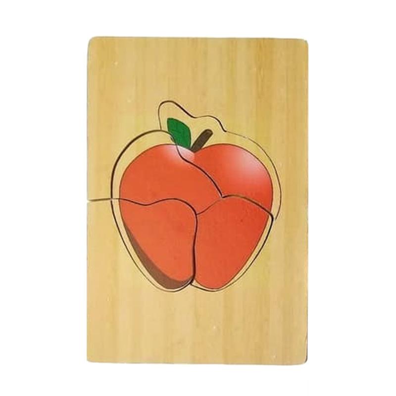 Jual Puzzle Kayu Buah Buahan Mainan Edukasi Anak Kreasi Lokal Apel Online Desember 2020 Blibli