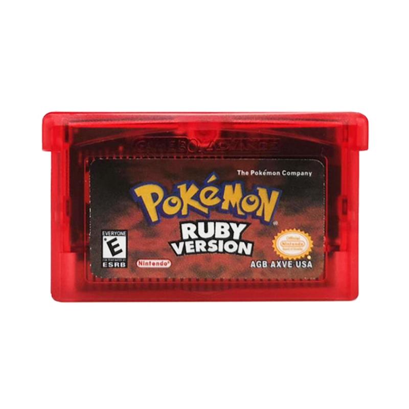 Jual Bluelans Sapphire Ruby Pokemon Game Card Cartridge For Gba Online Maret 2021 Blibli Used nintendo gba pokemon emerald pocket monster gameboy advance with box japan. bluelans sapphire ruby pokemon game card cartridge for gba