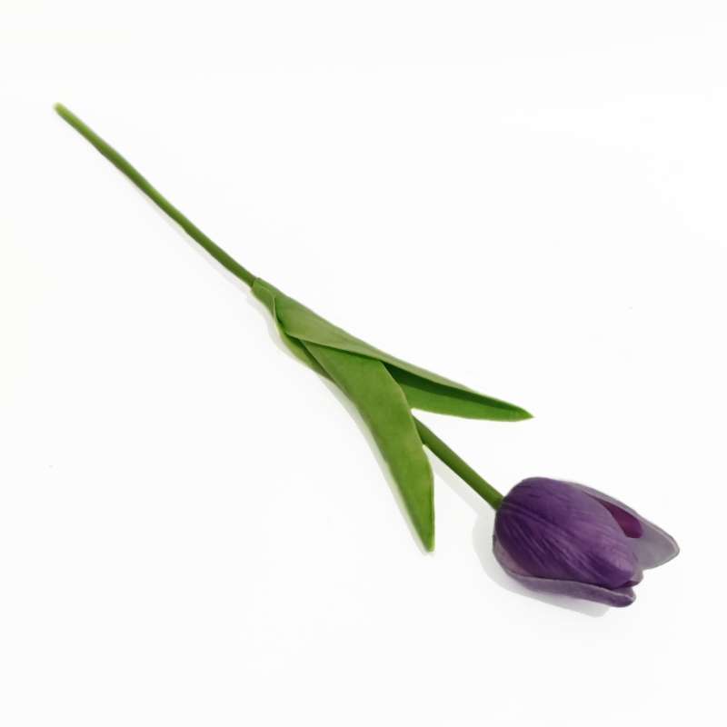 setangkai bunga mawar ungu