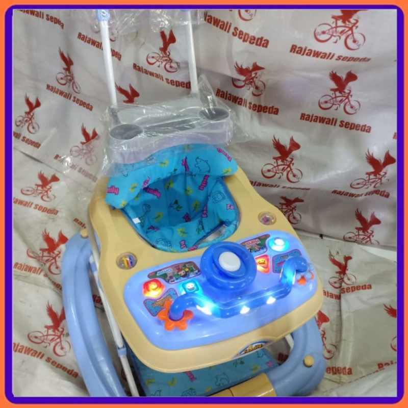 Bisa COD Alat Bantu Jalan Bayi Baby Walker Family 2017 Ic Melodi Mobil Ayunan