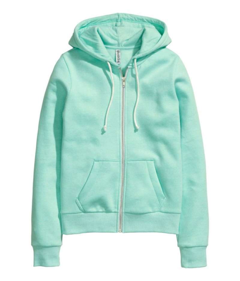 Jual Gratis Ongkir Jaket Hoodie Zipper Polos Warna Mint Unisex M - L di  Seller Zidny Shop - Serua, Kota Depok | Blibli