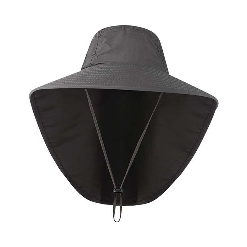 Promo Unisex Bucket Hat Neck Cover Wide 