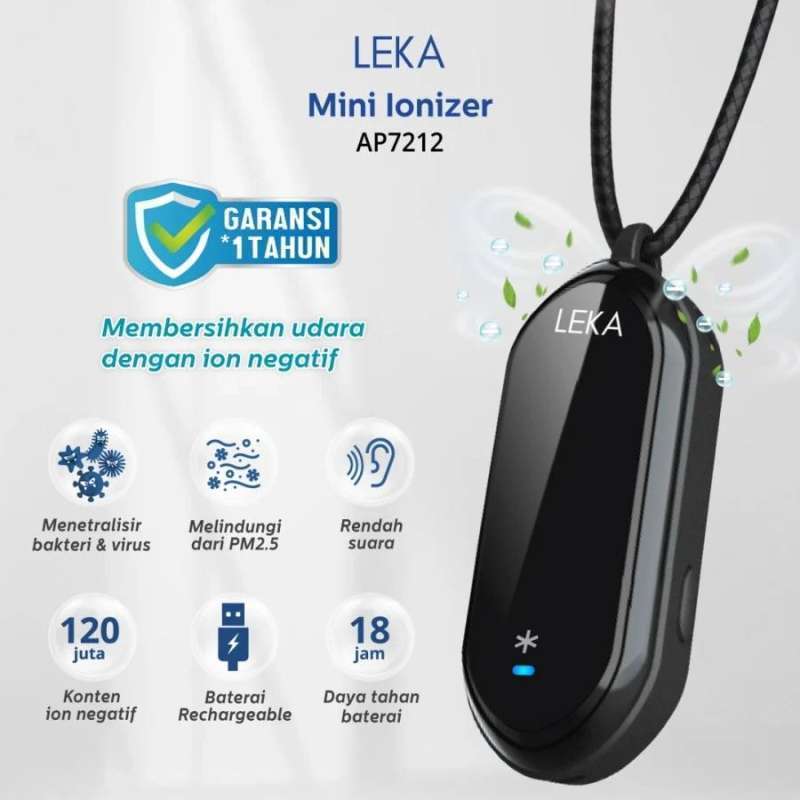 Ionizer air outlet purifier necklace