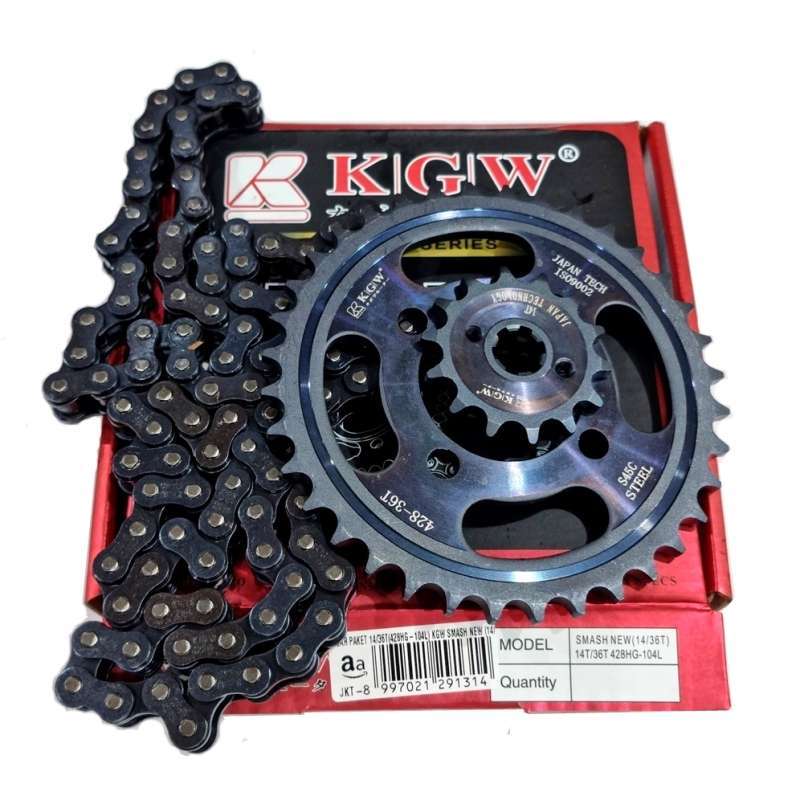 Promo Gear Paket 14/36t(428hg-104l) Kgw Smash New (14/36t